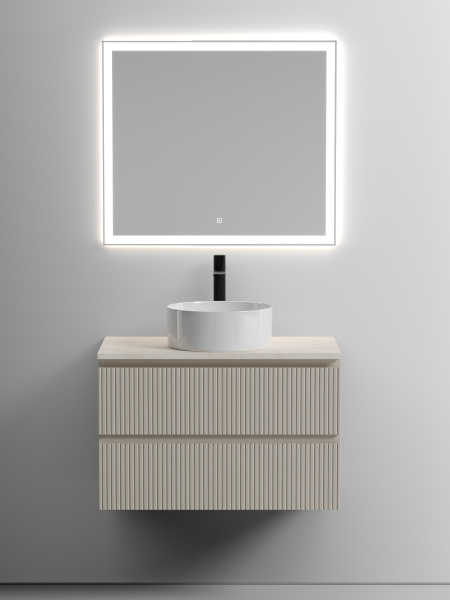 Столешница для ванной комнаты SANCOS  800х460 ,  TT80A2X